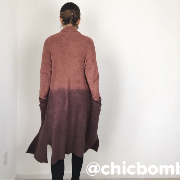 Ellen cashmere like long line cardigan - Picture 4 of 6